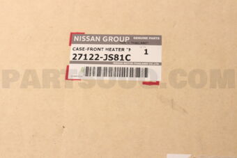27122JS81C CASE-FRONT HEATER