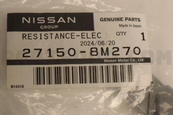271508M270 RESISTANCE-ELECTRIC