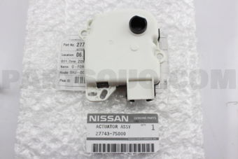 277437S000 ACTUATOR ASSY