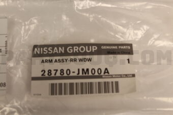 28780JM00A ARM ASSY-REAR WINDOW WIPER