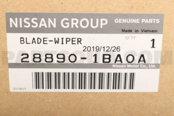 288901BA0A BLADE ASSY-WINDSHIELD WIPER