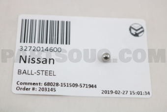 3272014600 BALL-STEEL