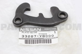 33287VB000 PLATE-GUIDE,CONTROL LEVER