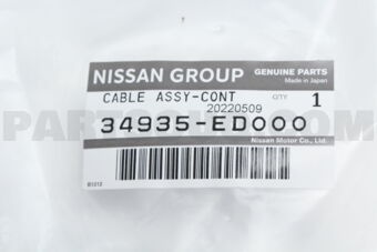 34935ED000 CABLE ASSY-CONT