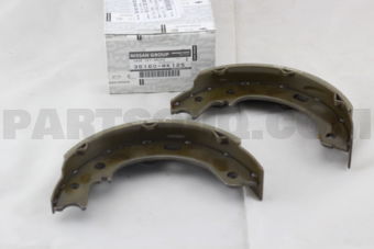 36160WK125 SHOE SET-CENTER BRAKE