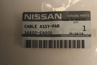 36402EA000 CABLE ASSY-PARKING BRAKE,FRONT
