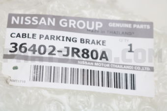 36402JR80A CABLE ASSY-PARKING BRAKE,FRONT