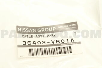 36402VB01A CABLE ASSY-PARKING BRAKE,FRONT