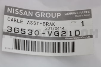 36530VG21D CABLE ASSY-BRAK