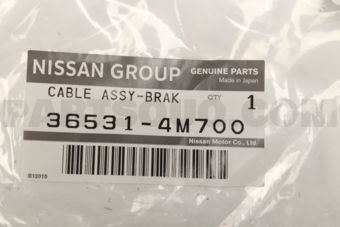 365314M700 CABLE ASSY-BRAK