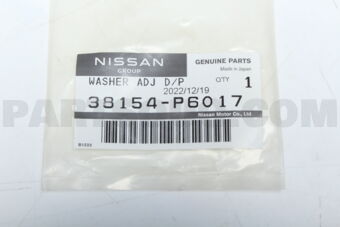 38154P6017 WASHER-ADJUST,DRIVE PINION