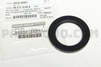 3834206R01 SEAL-OIL,DIFFERENTIAL CLUTCH HOUSI