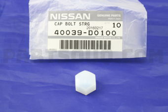 40039D0100 CAP-BOLT,STEERING STOPPER