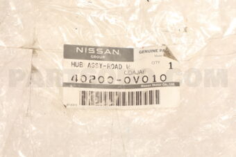 402000V010 HUB ASSY-ROAD WHEEL,FRONT RH