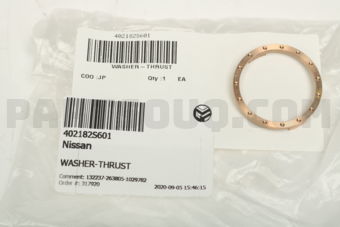 402182S601 WASHER-THRUST
