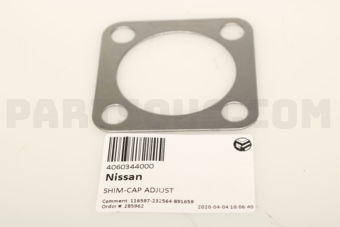 4060344000 SHIM-CAP ADJUST