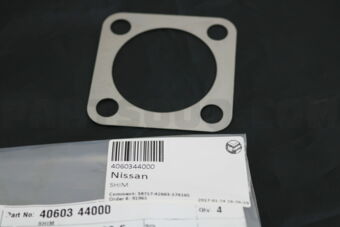 4060344000 Nissan SHIM-CAP ADJUST