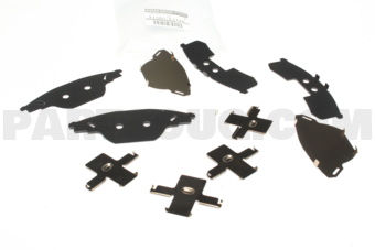41080C7126 HARDWARE KIT-FRONT DISC BRAKE PAD