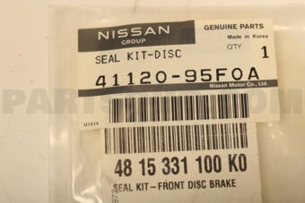 4112095F0A SEAL KIT-DISC BRAKE