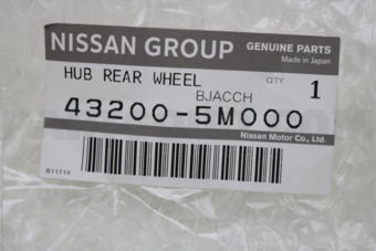 432005M000 HUB ASSY-REAR