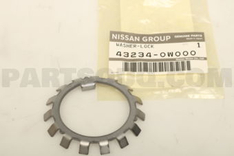 432340W000 WASHER-LOCK,REAR AXLE BEARING