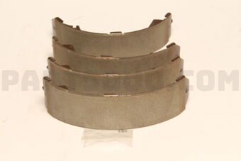 440601Y427 SHOE SET-REAR BRAKE