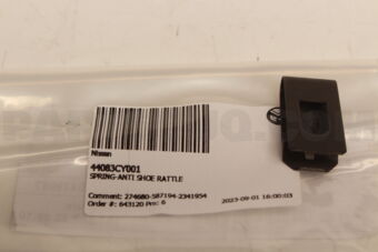 44083CY001 SPRING-ANTI SHOE RATTLE