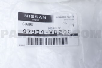 47934VB200 GUARD-ANTISKID SPLASH,RH