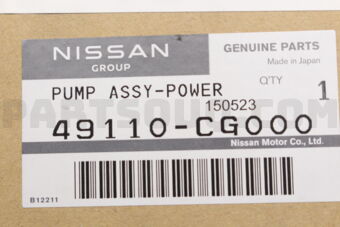 49110CG000 PUMP ASSY-POWER