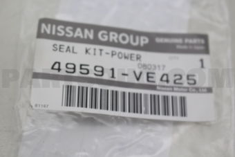 49591VE425 SEAL KIT-POWER STEERING PUMP