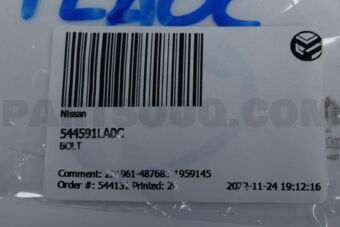 544591LA0C BOLT