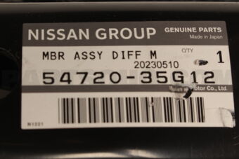 5472035G12 MEMBER ASSY-DIFF MOUNTING,REAR