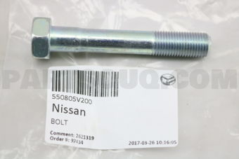 550805V200 BOLT