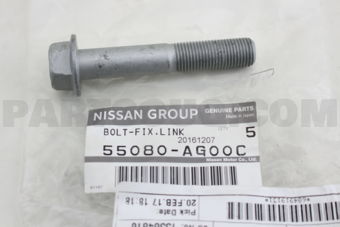 55080AG00C BOLT-FIX,LINK