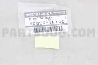 608951M100 PROTECTOR-TRUNK LID LOCK
