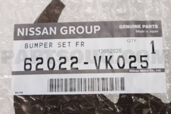 62022VK025 FASCIA KIT-FRONT BUMPER