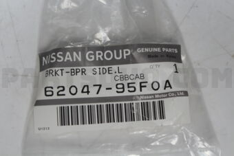 6204795F0A BRACKET-FRONT BUMPER SIDE,LH