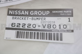 62220VB010 BRACKET-FRONT BUMPER SIDE,RH