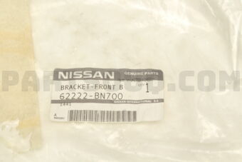 62222BN700 BRACKET-FRONT BUMPER SIDE,RH