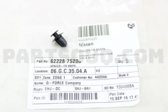 622287S200 CLIP