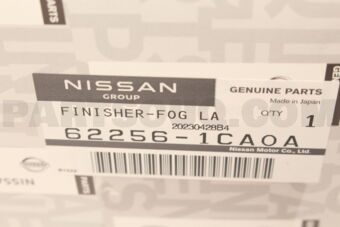 622561CA0A FINISHER-FOG LAMP,RH