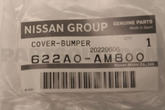 622A0AM800 COVER-BUMPER