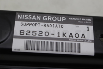 625201KA0A SUPPORT-RADIATOR CORE SIDE,RH