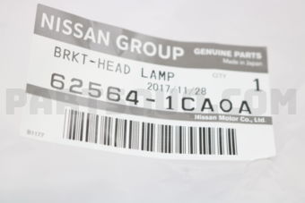 625641CA0A BRACKET-HEAD LAMP RH