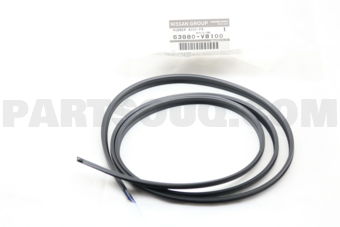 63880VB100 RUBBER ASSY-OVER FENDER,FRONT