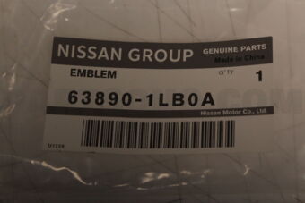 638901LB0A EMBLEM-FRONT FENDER
