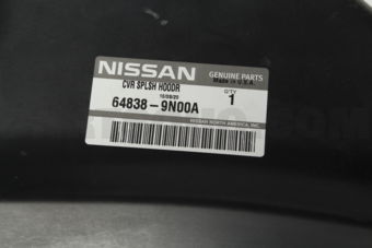 648389N00A COVER-SPLASH,HOODLEDGE RH
