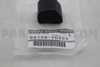 65158VD200 Nissan BUMPER-HOOD,SIDE