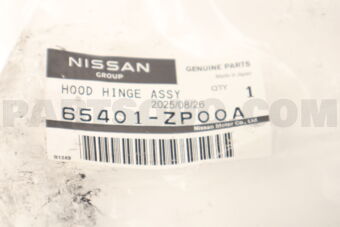 65401ZP00A HINGE ASSY-HOOD,LH