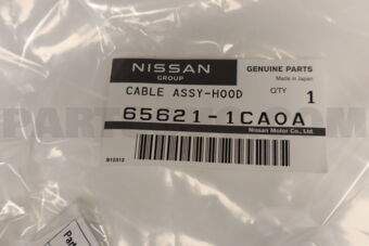 656211CA0A CABLE ASSY-HOOD LOCK CONTROL